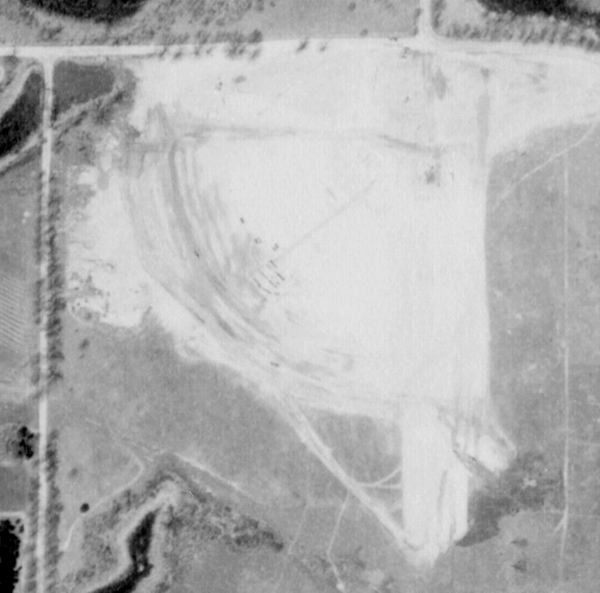 Commerce Drive-In Theatre - Under Construction